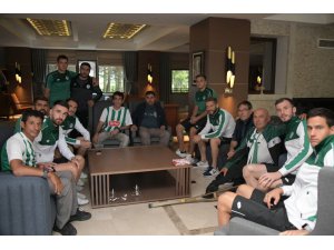 Engelli taraftarlardan Konyaspor’a ziyaret