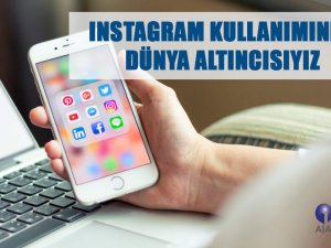 Instagram kullanımında dünya altıncısıyız