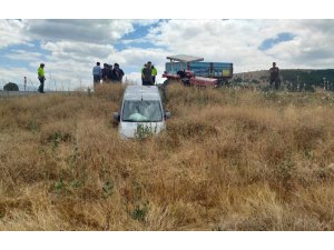 Konya’da iki ayrı trafik kazası: 2 yaralı