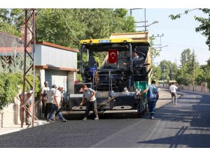 Ayanbey Sokak asfaltlama çalışması tamamlandı