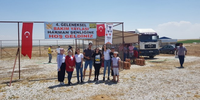 Bakım Yaylası Harman Şenliği'nin 4'üncüsü Coşkuyla Kutlandı