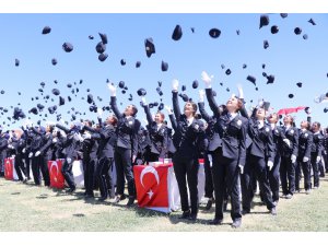 Aksaray POMEM’de 631 yeni polis mezun oldu