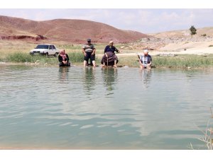 Aksaray’da kaderine terk edilen tuzlu su termal kaynak ilgi bekliyor