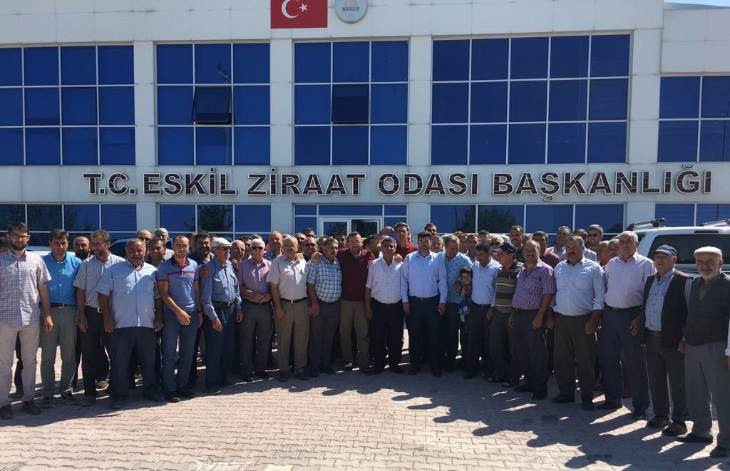 Kırlı, Balküpü Grup Başkanlarıyla Toplantı Yaptı! Eskil'de Pancar Üreticisi Tek Yürek!