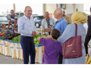 Meram Yerli Ürün Pazarı ilgi görüyor