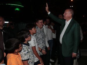 Cumhurbaşkanı Erdoğan, iş adamı Halil İbrahim Dağ’ı ziyaret etti