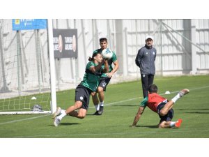 Konyaspor Denizlispor maçı hazırlıklarını sürdürüyor