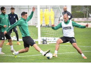 Konyaspor, Göztepe maçı hazırlıklarına başladı