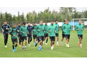 Konyaspor, Kayserispor maçı hazırlıklarına başladı