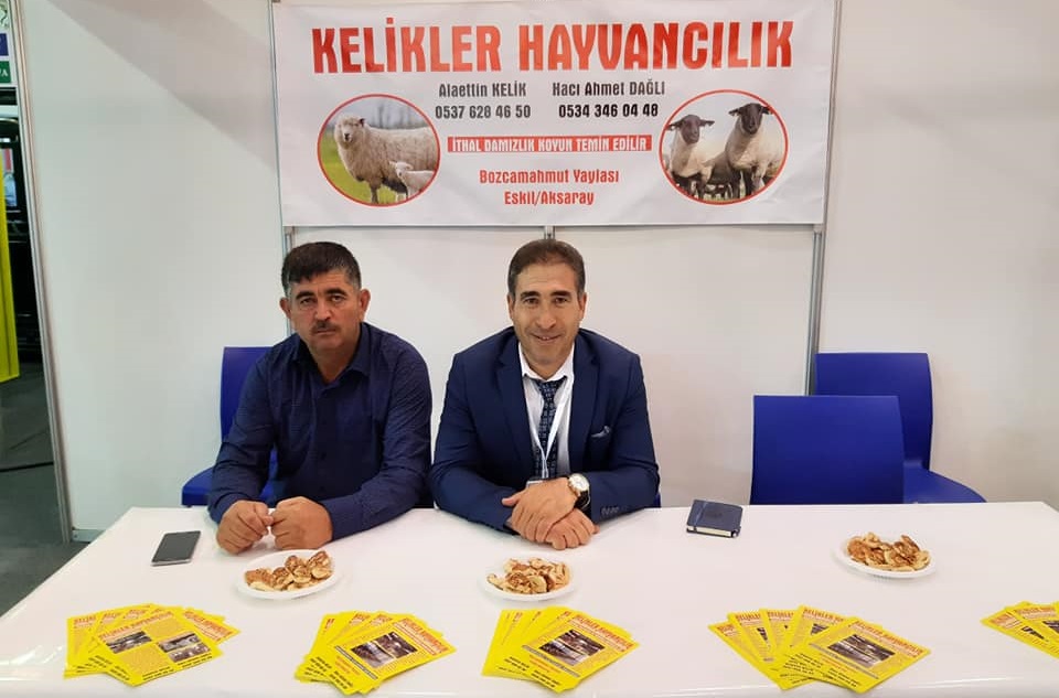 Kelikler Hayvancılık Bursa'daki Hayvancılık ve Ekipmanları Fuarı'na katıldı