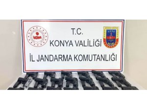 Konya’da jandarmadan silah operasyonu