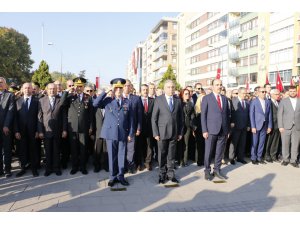 Konya’da ebediyete intikalinin 81. yıl dönümünde Atatürk törenle anıldı