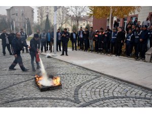 Selçuklu’da doğal afetlere karşı hazırlık eğitimi