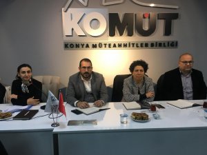 KOMÜT’te yeni müteahhitlik yasası konuşuldu