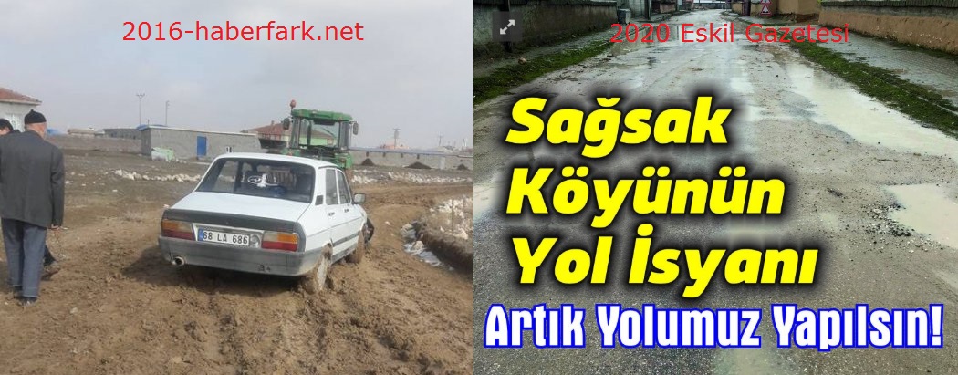 Sağsak'ta 4 yılda değişen bir şey yok! "Aynı haber!"