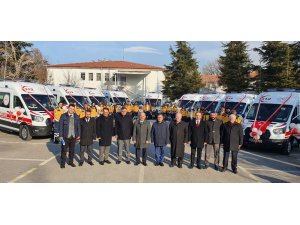 Sağlık Bakanlığı’ndan Konya’ya 9 yeni ambulans