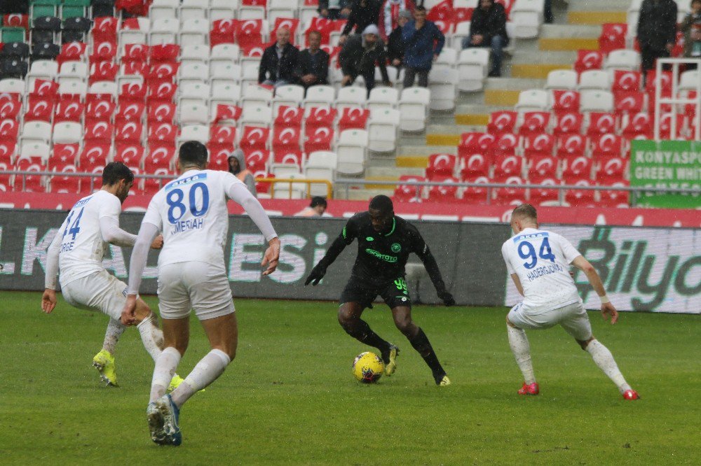 Süper Lig: Konyaspor: 0 - Kasımpaşa: 0 (Maç sonucu)