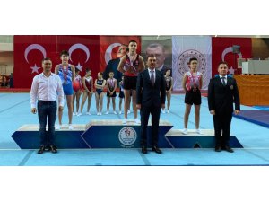 Karatay Belediyespor, jimnastikteki iddiasını da gösterdi