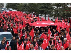 Akşehir Mehmetçik için tek yürek oldu