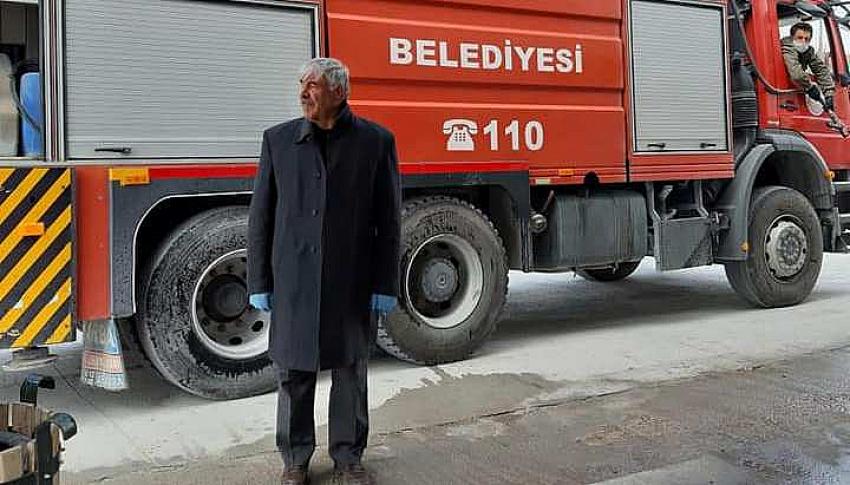 Başkan Belgemen Dezenfekte Çalışmalarını Yerinde İnceledi