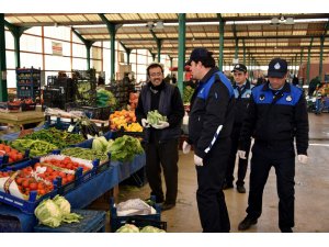 Karatay’da pazar yerlerinde denetim