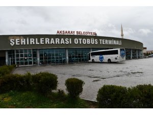 Aksaray otogarında seyahat sınırlandırması başladı