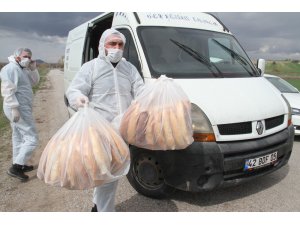 Konya’da karantinada olan mahallede sıkı önlemler