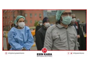 Milletvekili Esin Kara’dan sağlık çalışanlarına teşekkür mesajı