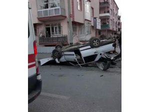 Konya’da trafik kazası: 4 yaralı