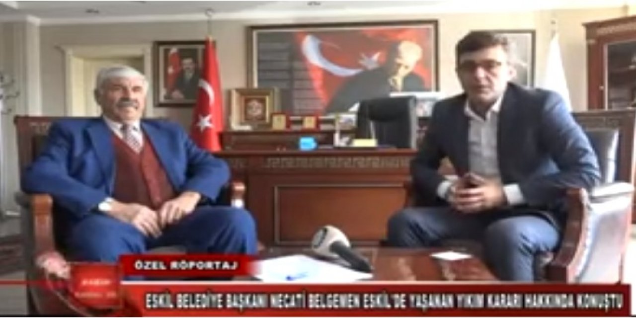 Başkan Belgemen Kanal 68 Televizyonunun konuğu oldu VİDEO