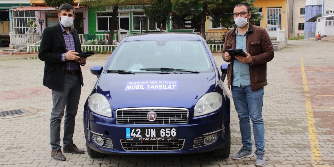 Akşehir Belediyesi Mobil Tahsilat Aracı hizmete başladı