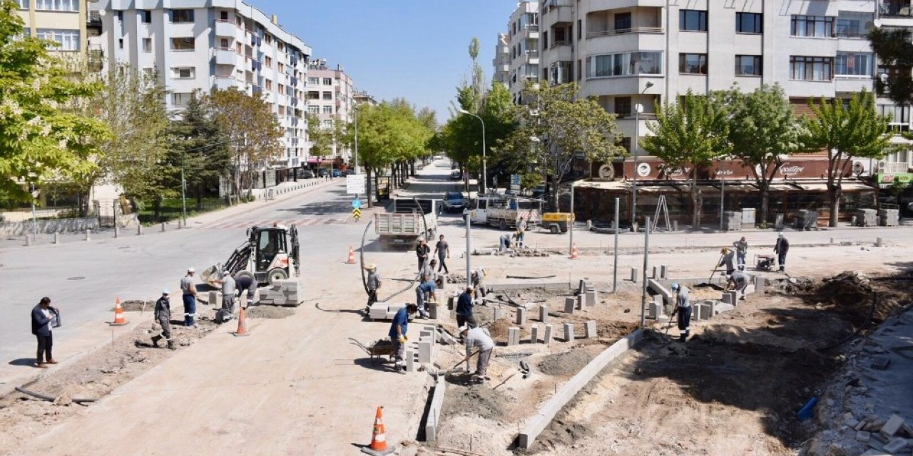 Konya Büyükşehir trafiği rahatlatacak düzenlemelere devam ediyor