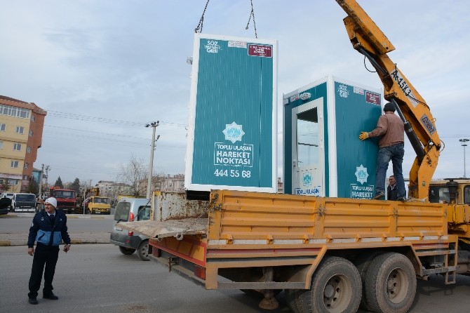 Aksaray Belediyesi'nden Yeni Otobüs Durakları