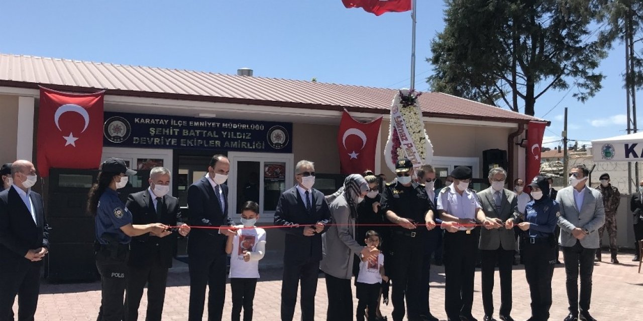 Şehit Polis Battal Yıldız’ın ismi Devriye Ekipler Amirliği binasında yaşatılacak