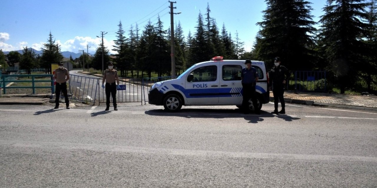 Konya’da bir mahalleye korona virüs karantinası