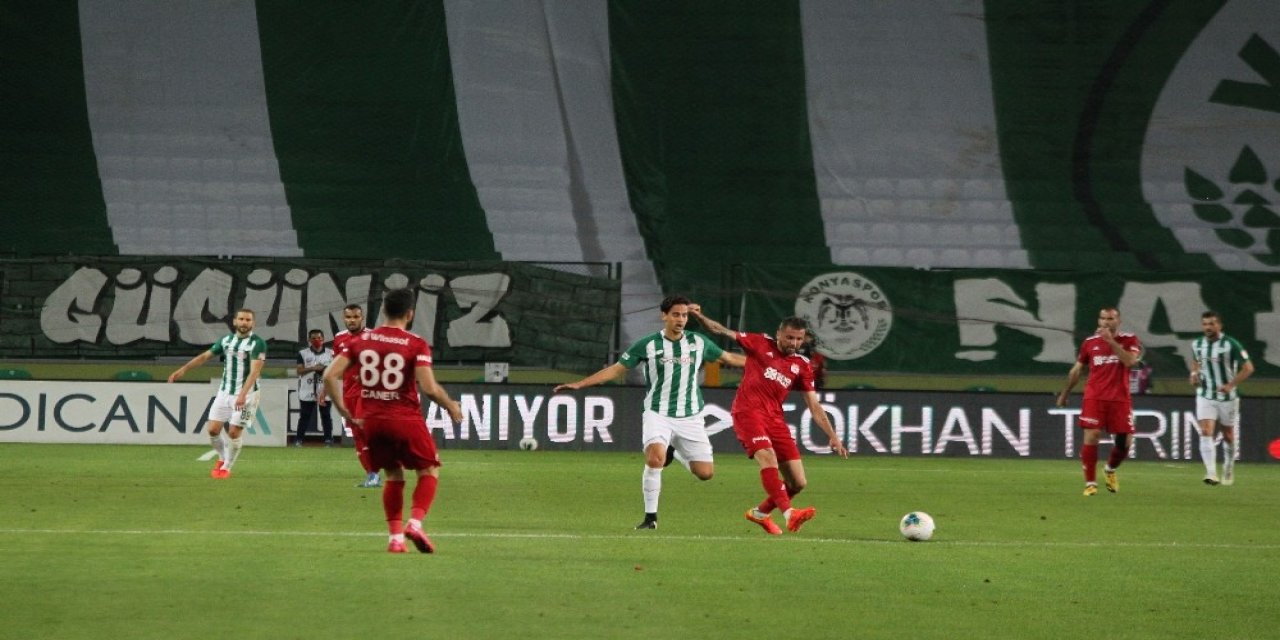 Süper Lig: Konyaspor: 2 - 1 Sivasspor: (İlk yarı)