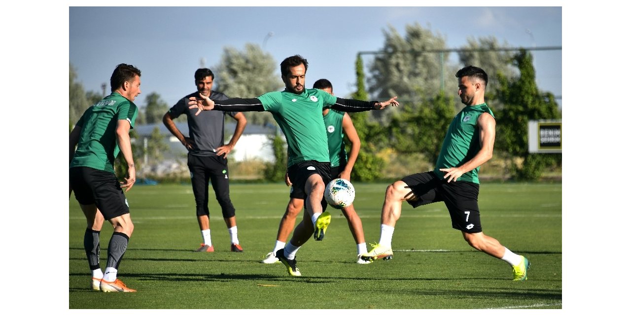 Konyaspor, Beşiktaş maçı hazırlıklarını sürdürdü