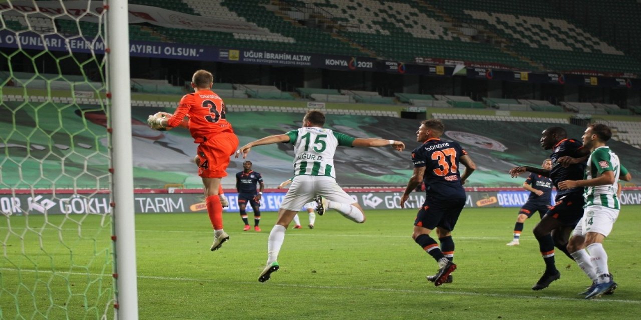 Konyaspor:4 - M.başakşehir:3 (Maçtan dakikalar)