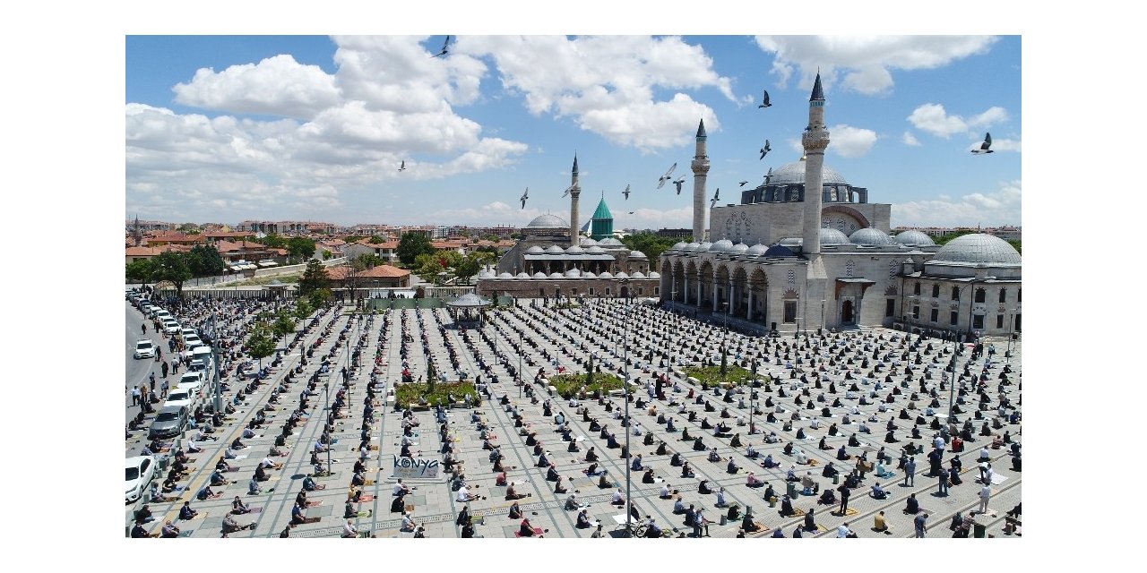 Konya’da bayram namazı belirlenen açık alanlarda da kılınacak