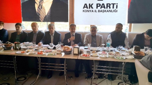 AK Parti Akşehir Mahalle Temsilcileriyle buluştu