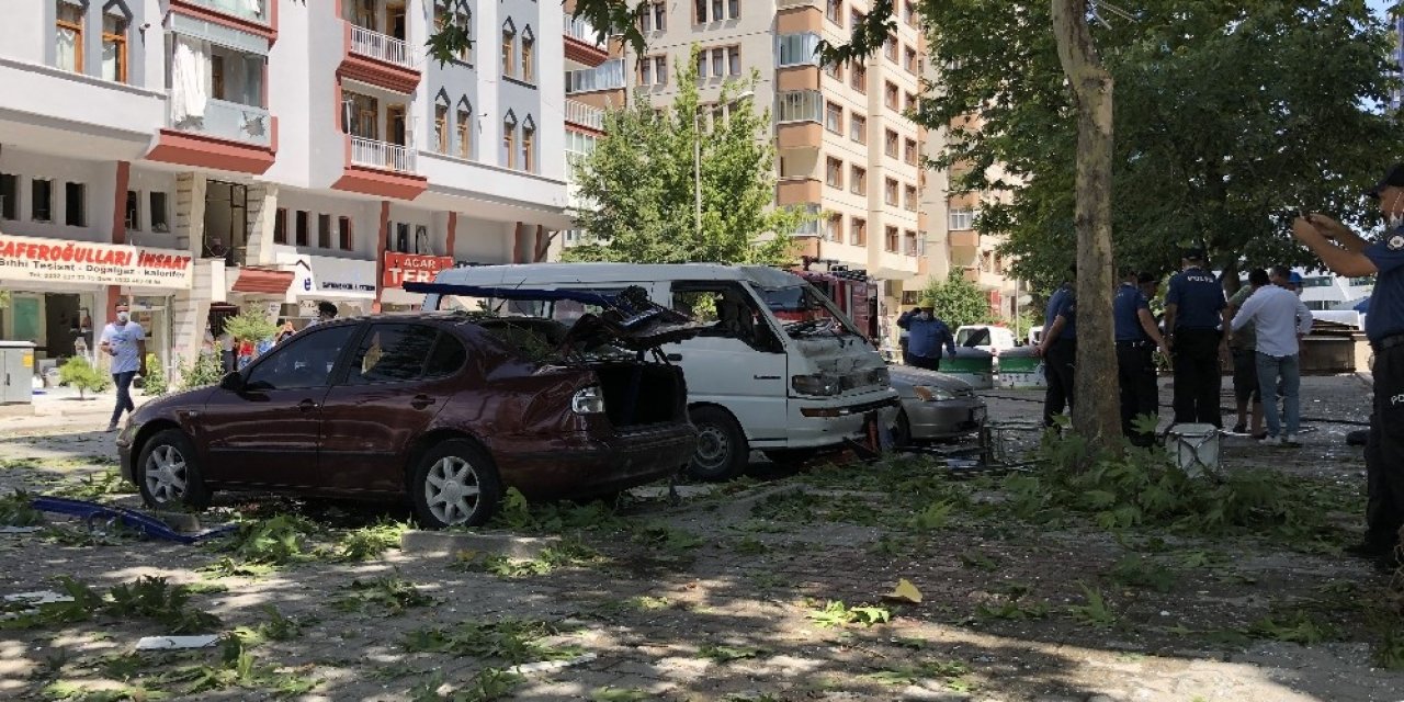 Konya’da iş yerinde patlama