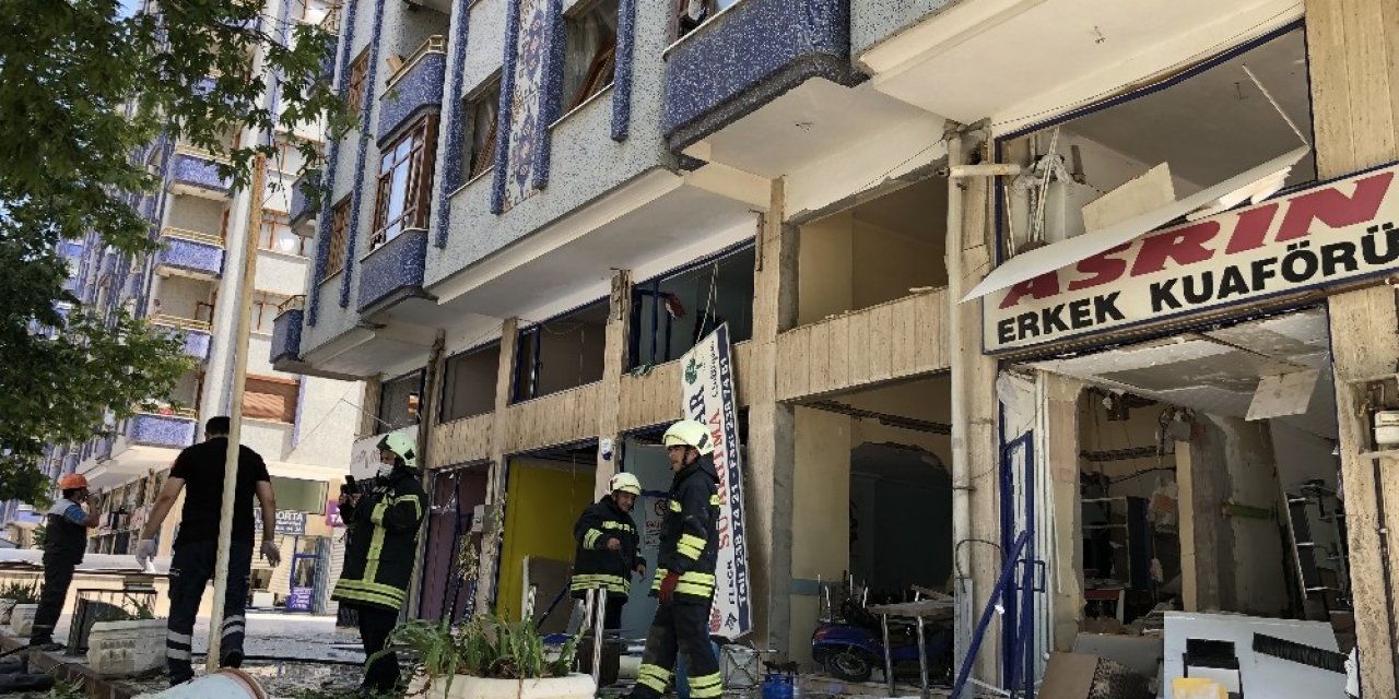 Tüp bomba gibi patladı, zarar büyük