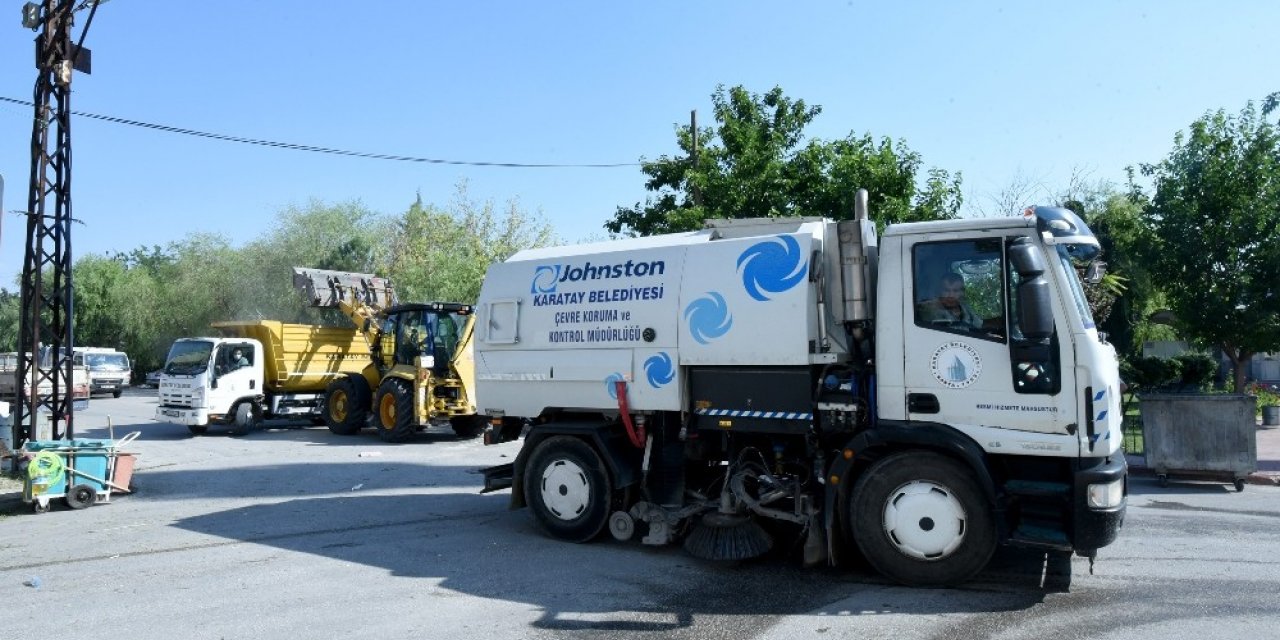 Karatay Belediyesi’nden sanayi sitelerine temizlik seferberliği