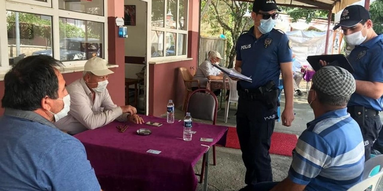 Derebucak’ta polis korona virüs denetimlerini sıklaştırdı