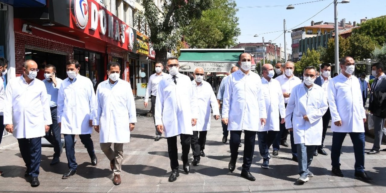 Konya’da maske, mesafe ve hijyen seferberliği