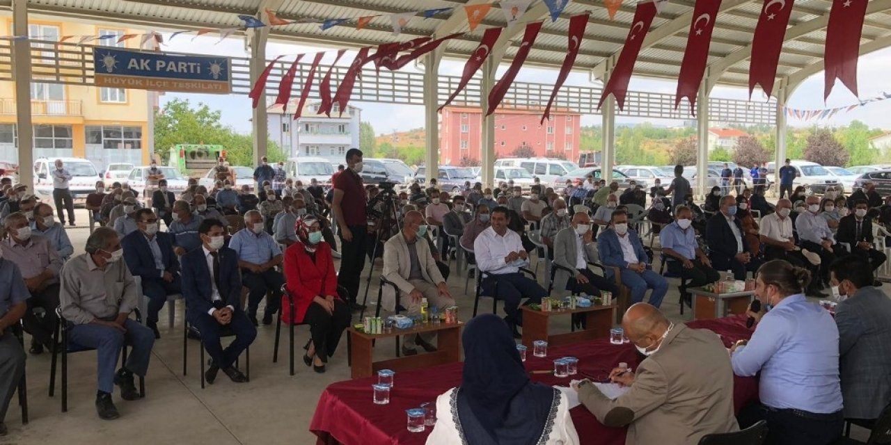 AK Parti Hüyük’te Muammer Karaaslan güven tazeledi