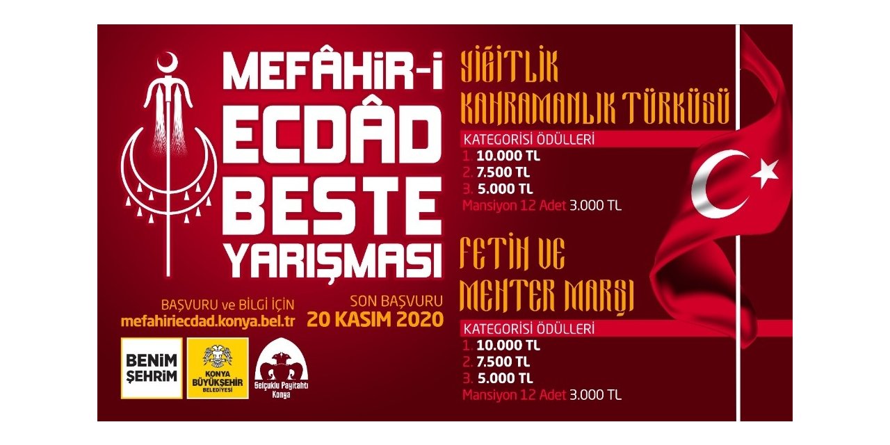 Konya Büyükşehir’den Mefahir-i Ecdad Beste Yarışması