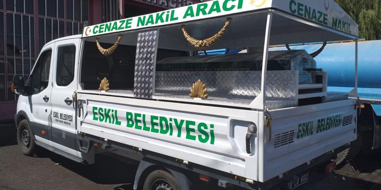 İnşallah hiç ihtiyaç olmaz! Eskil'e yeni cenaze aracı