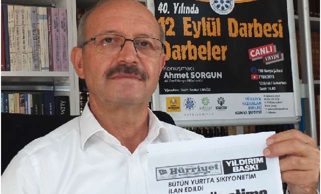 Ahmet Sorgun: “Darbelerde Hep Millet Kaybeder”