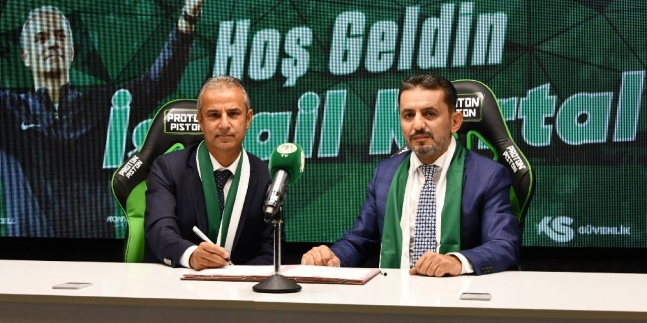 Konyaspor, İsmail Kartal ile sözleşme imzaladı